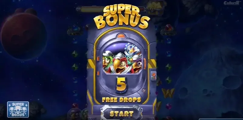 Pirots 4 Free Drops Bonus Trigger