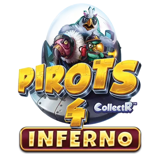 Pirots 4 Inferno Fire Mode Logo