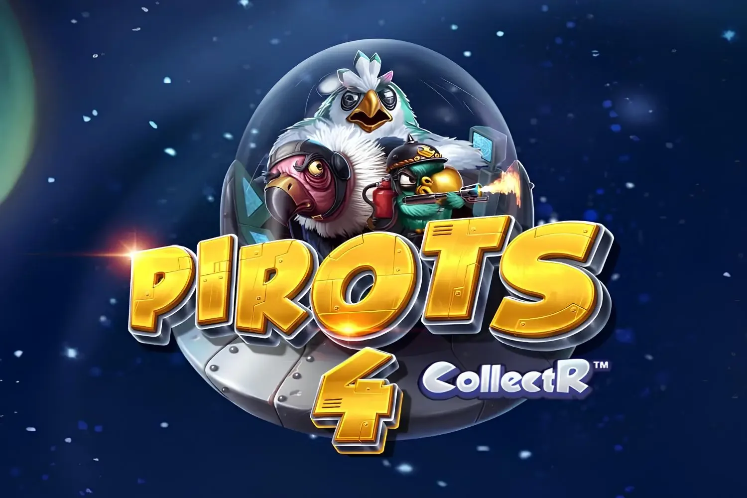 Pirots 4 Slot Main Banner ELK Studios