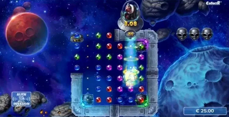 Pirots 4 Space Alien Feature