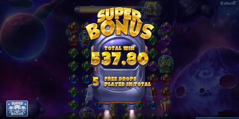 Pirots 4 Super Bonus Grid Gameplay
